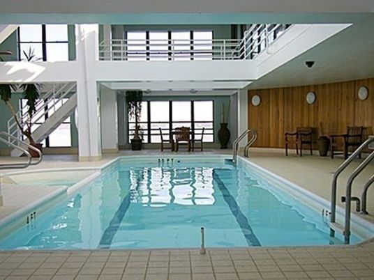 Interior, Pool, Wooden Walls
