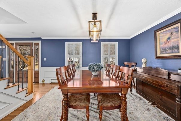 Dining room, Interior, Wood Texture Flooring