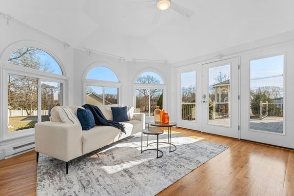 Interior, Living room, Sun Room, Wood Texture Flooring