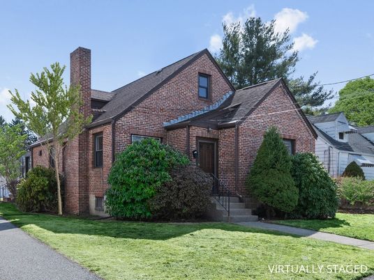 Exterior, Facade, Brick Facade, Tudor Revival