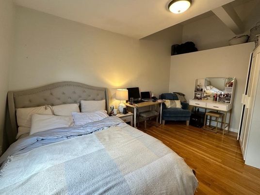 Bedroom, Home Office, Interior, Wood Texture Flooring