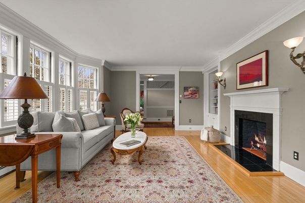 Fireplace, Interior, Living room, Wood Texture Flooring