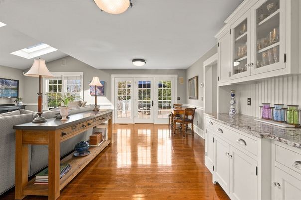 Dining room, Interior, Wood Texture Flooring