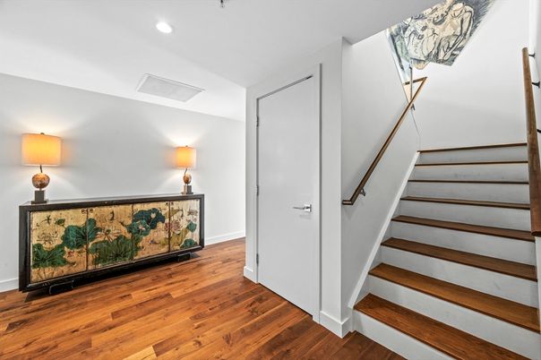 Interior, Recessed Lighting, Wood Texture Flooring