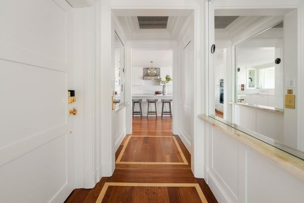 Interior, Kitchen, Pendant Lights, Wood Texture Flooring