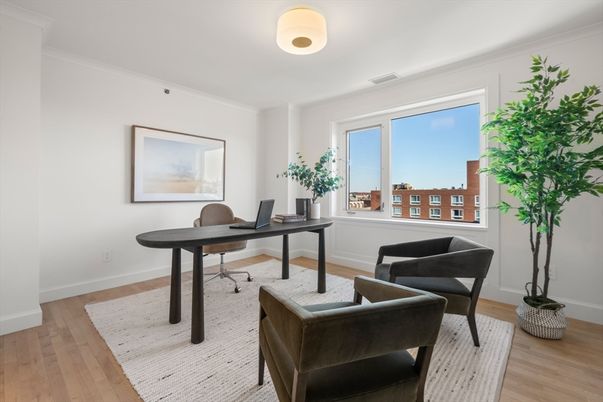 Home Office, Interior, Wood Texture Flooring