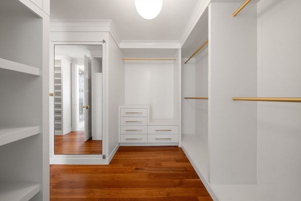 Interior, Walk-in Closets, Wood Texture Flooring
