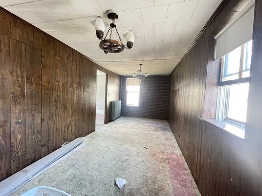 Empty room, Interior, Wooden Walls