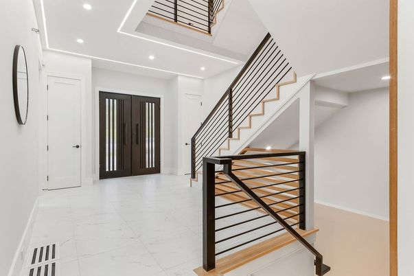 Interior, Marble, Recessed Lighting