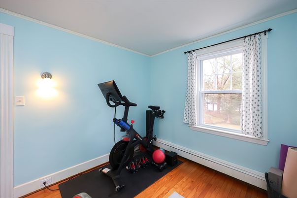 Fitness Equipment, Interior, Wood Texture Flooring