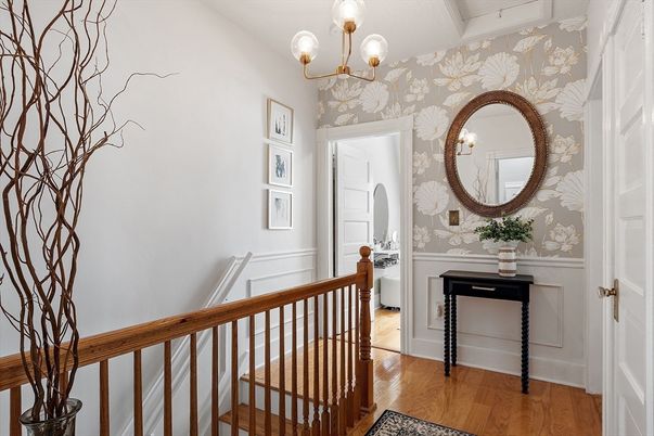 Chandelier, Interior, Wood Texture Flooring