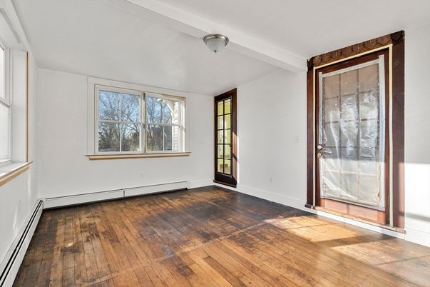 Empty room, Interior, Wood Texture Flooring
