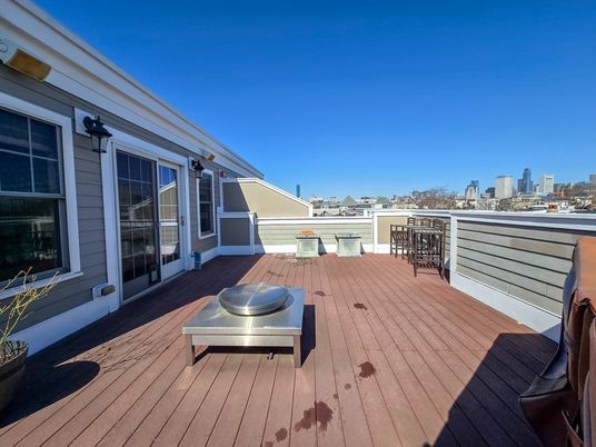 Exterior, Wood Texture Flooring