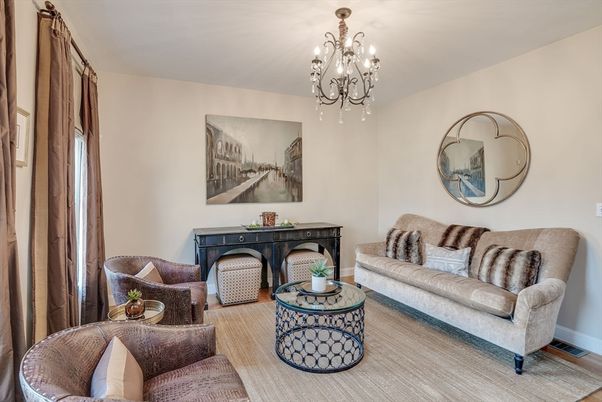 Chandelier, Interior, Living room, Wood Texture Flooring
