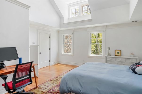 Bedroom, Home Office, Interior, Wood Texture Flooring