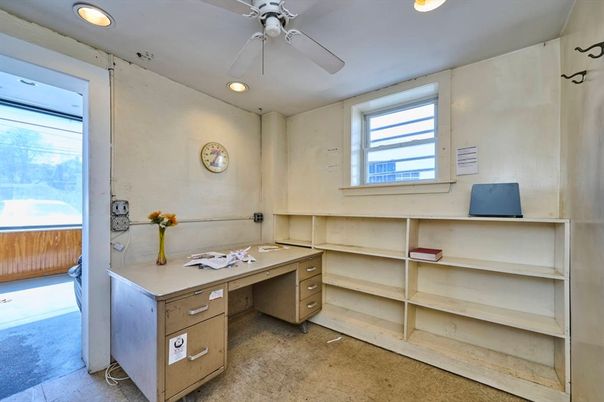 Home Office, Interior, Recessed Lighting