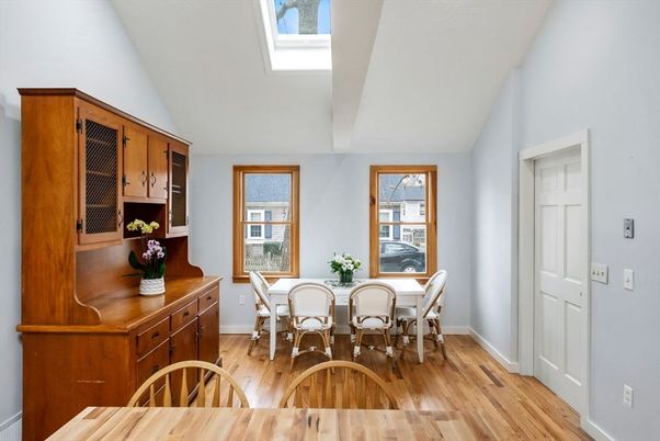 Dining room, Interior, Wood Texture Flooring