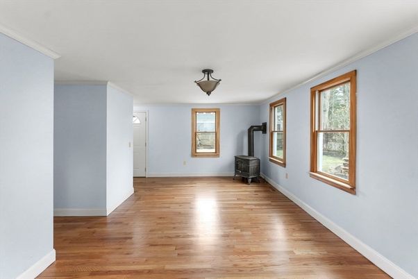 Empty room, Interior, Wood Texture Flooring