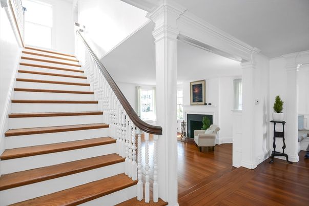 Fireplace, Interior, Wood Texture Flooring