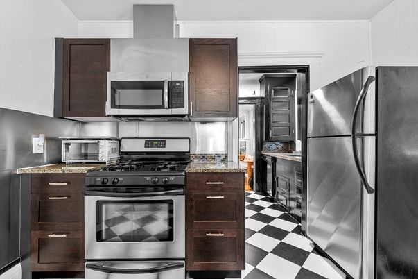 Interior, Kitchen, Stainless Steel Appliances