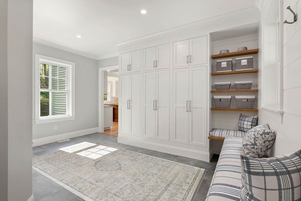Interior, Recessed Lighting, Wood Texture Flooring