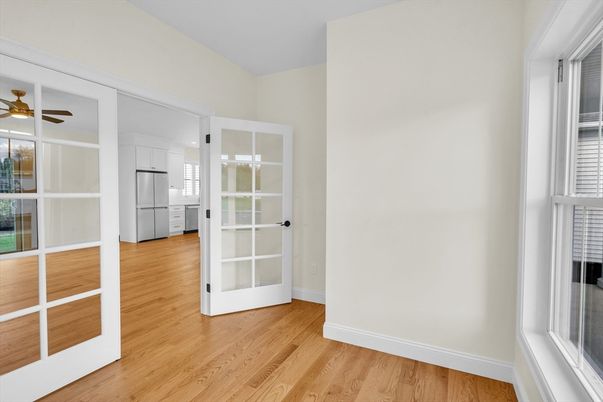 Empty room, Interior, Kitchen, Wood Texture Flooring