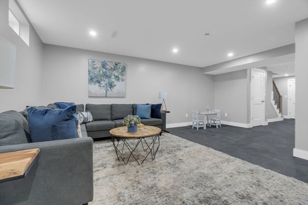 Dining room, Interior, Living room, Recessed Lighting