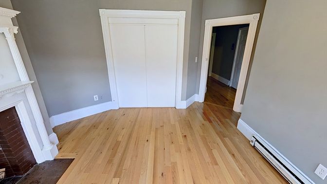Empty room, Interior, Wood Texture Flooring