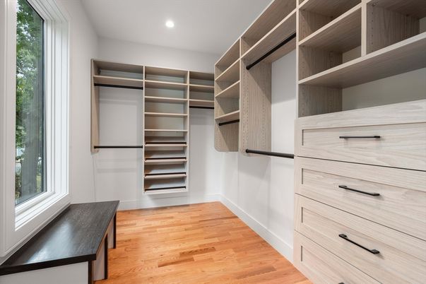 Interior, Recessed Lighting, Walk-in Closets, Wood Texture Flooring