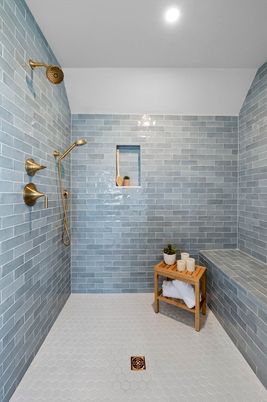 Bathroom, Interior, Recessed Lighting