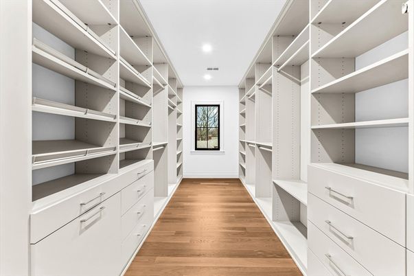 Interior, Recessed Lighting, Walk-in Closets, Wood Texture Flooring