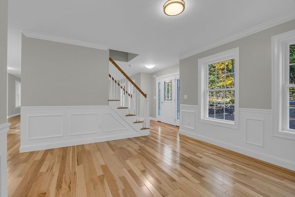 Empty room, Interior, Wood Texture Flooring