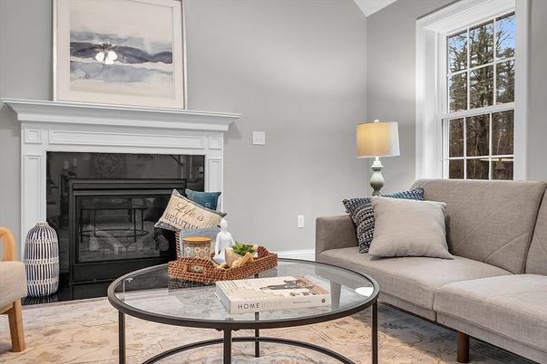 Fireplace, Interior, Living room
