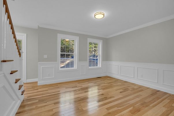 Empty room, Interior, Wood Texture Flooring