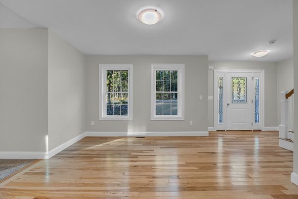 Empty room, Interior, Wood Texture Flooring