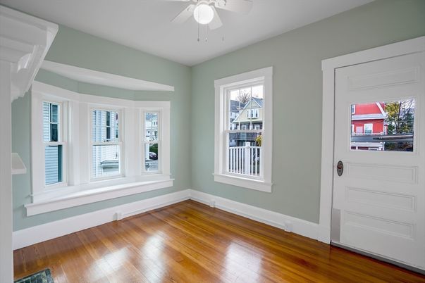 Empty room, Interior, Wood Texture Flooring