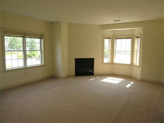 Empty room, Fireplace, Interior
