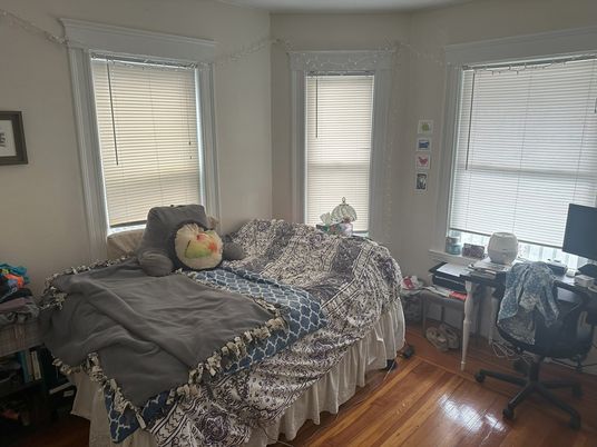 Bedroom, Home Office, Interior, Wood Texture Flooring