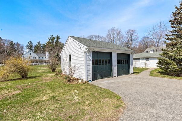 Backyard, Detached Garage, Exterior