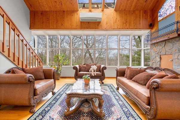 Fireplace, Interior, Living room, Stone Walls, Wooden Beams, Wooden Ceilings, Wood Texture Flooring, Wooden Walls