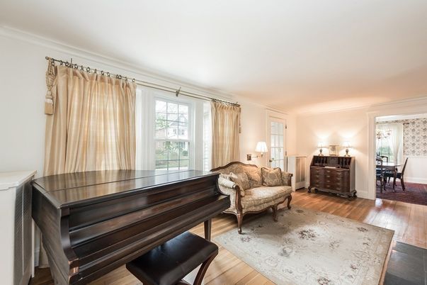 Dining room, Interior, Wood Texture Flooring