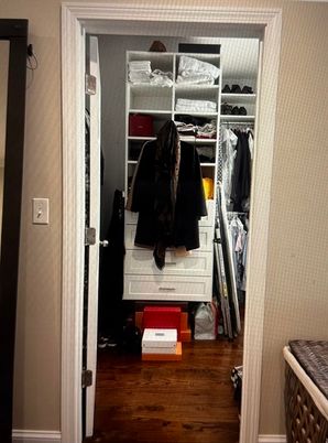 Interior, Walk-in Closets, Wood Texture Flooring