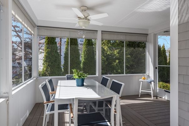 Dining room, Interior, Sun Room, Wood Texture Flooring