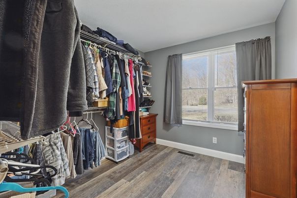 Interior, Walk-in Closets, Wood Texture Flooring