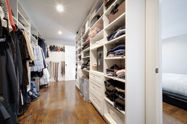Interior, Recessed Lighting, Walk-in Closets, Wood Texture Flooring