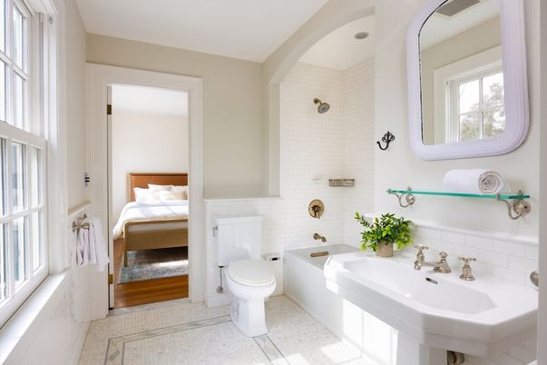 Bathroom, Bedroom, Interior, Wood Texture Flooring
