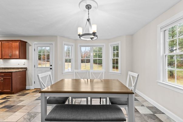 Dining room, Interior, Pendant Lights