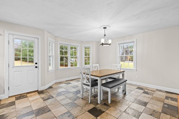 Dining room, Interior, Pendant Lights