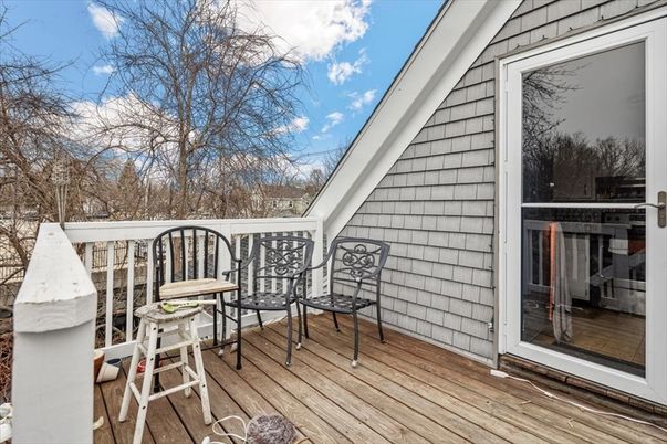Exterior, Wood Texture Flooring