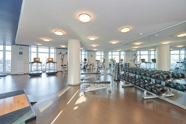 Fitness Equipment, Gym, Interior, Recessed Lighting